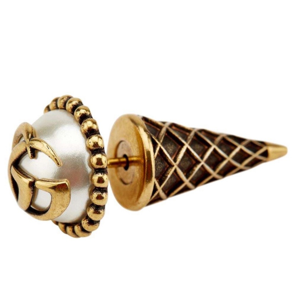 Ice Cream Cone Studs